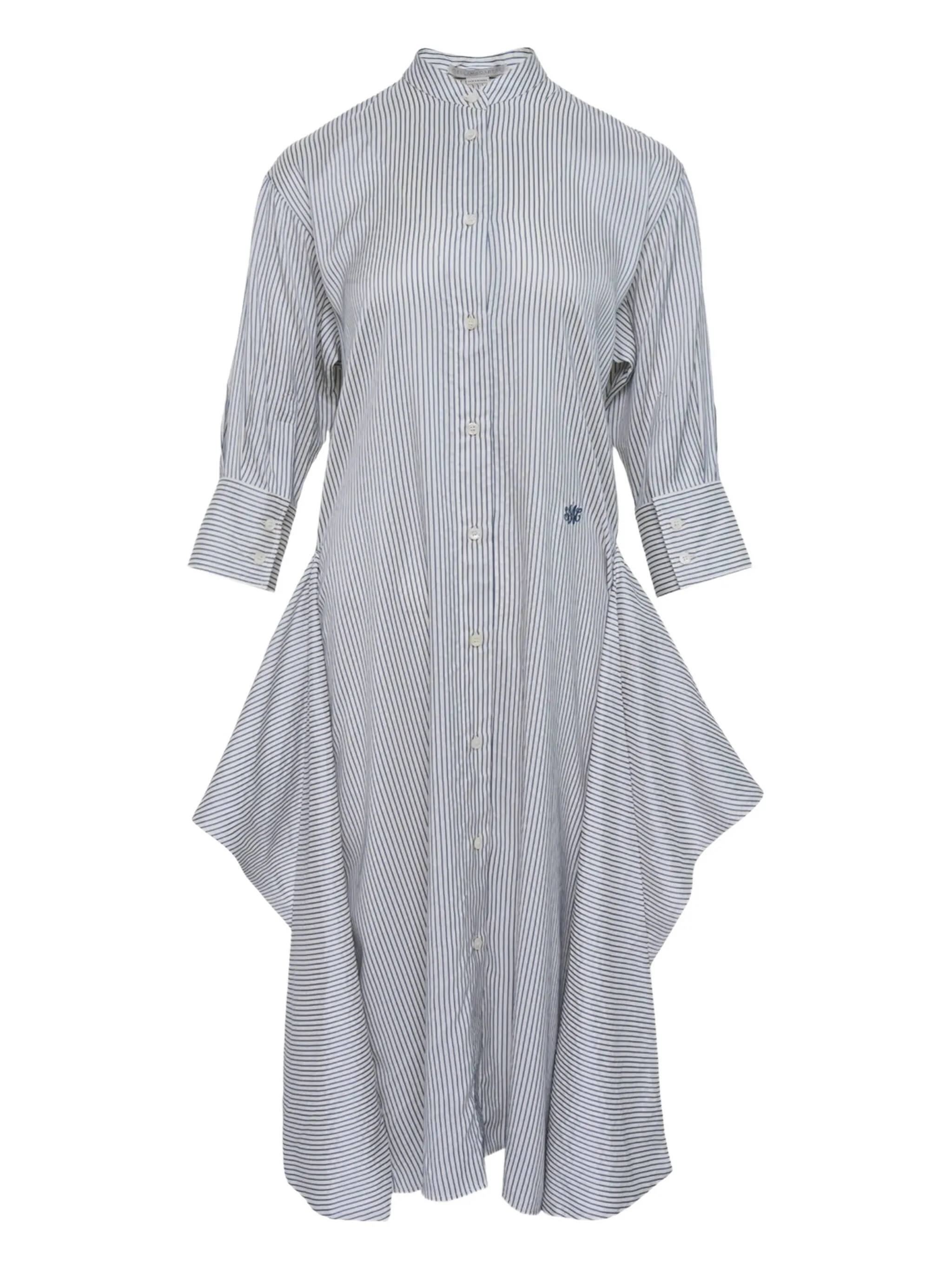 

Платье в полоску Stella Mccartney, белый