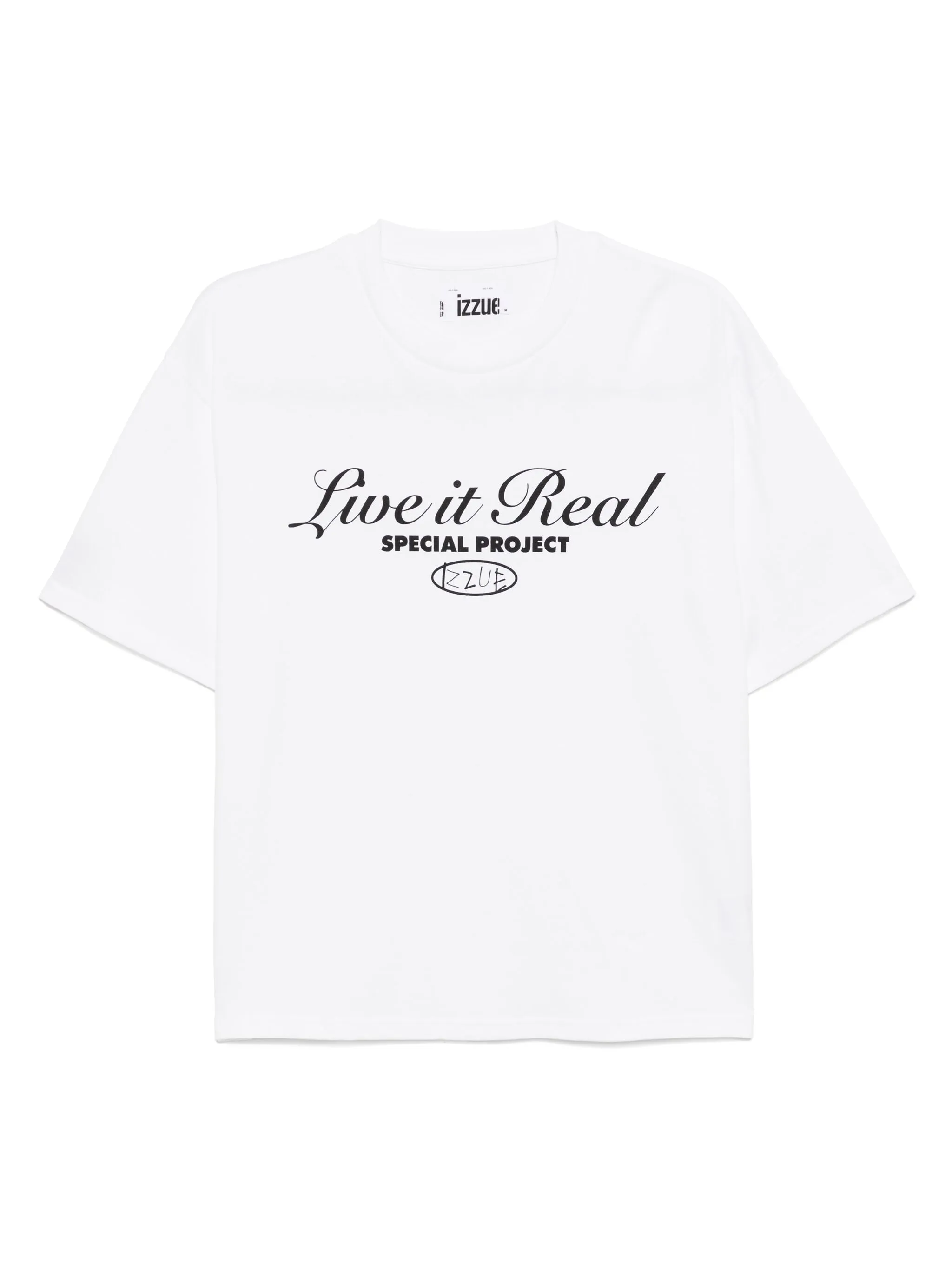 

Футболка с графичным принтом Izzue, белый