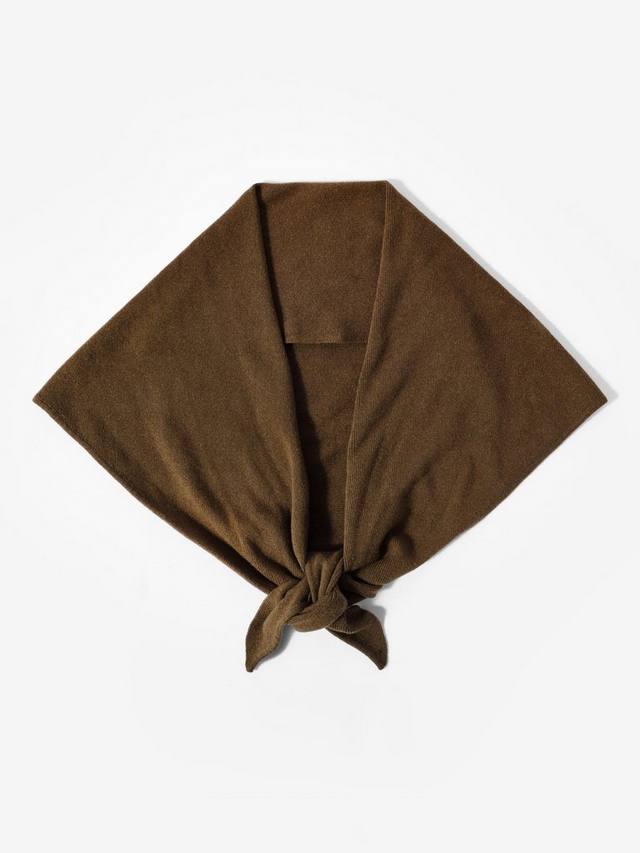 

Треугольный вязаный шарф Mint Velvet, Green