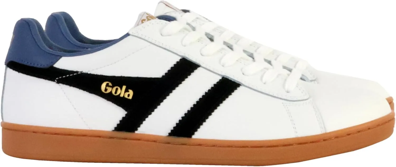 Кожаные кроссовки Gola Herren Equipe II, белый/черный — фото 3