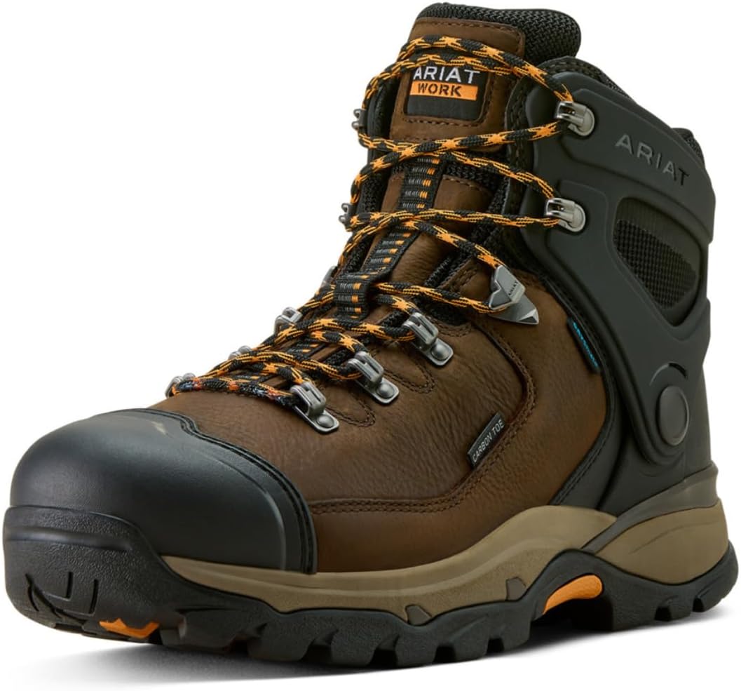 

Мужские ботинки ARIAT Endeavor 6 с водонепроницаемым карбоновым носком, коричневый