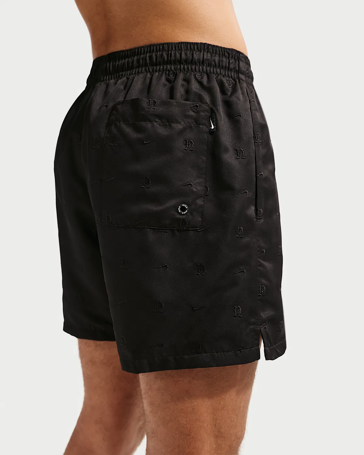 Мужские плавательные шорты Nike Swim Breaker 5" с полной подкладкой, Black — фото 3