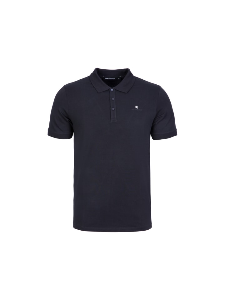 

Karl Lagerfeld Рубашка-поло 745022 темно-синего цвета, Синий, Karl Lagerfeld Рубашка-поло 745022 темно-синего цвета