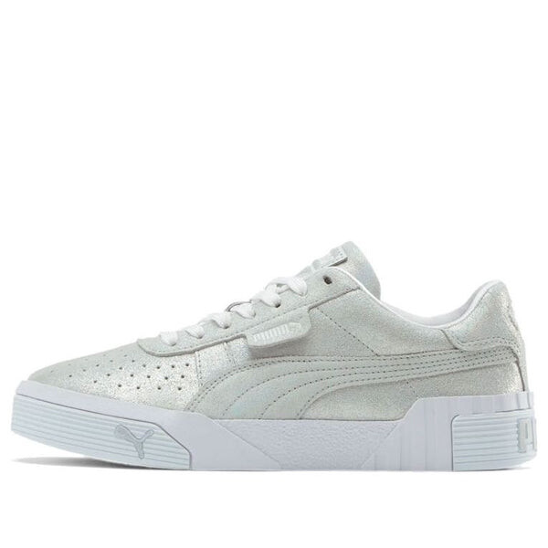 Кроссовки cali shimmer silver/white Puma, серебряный