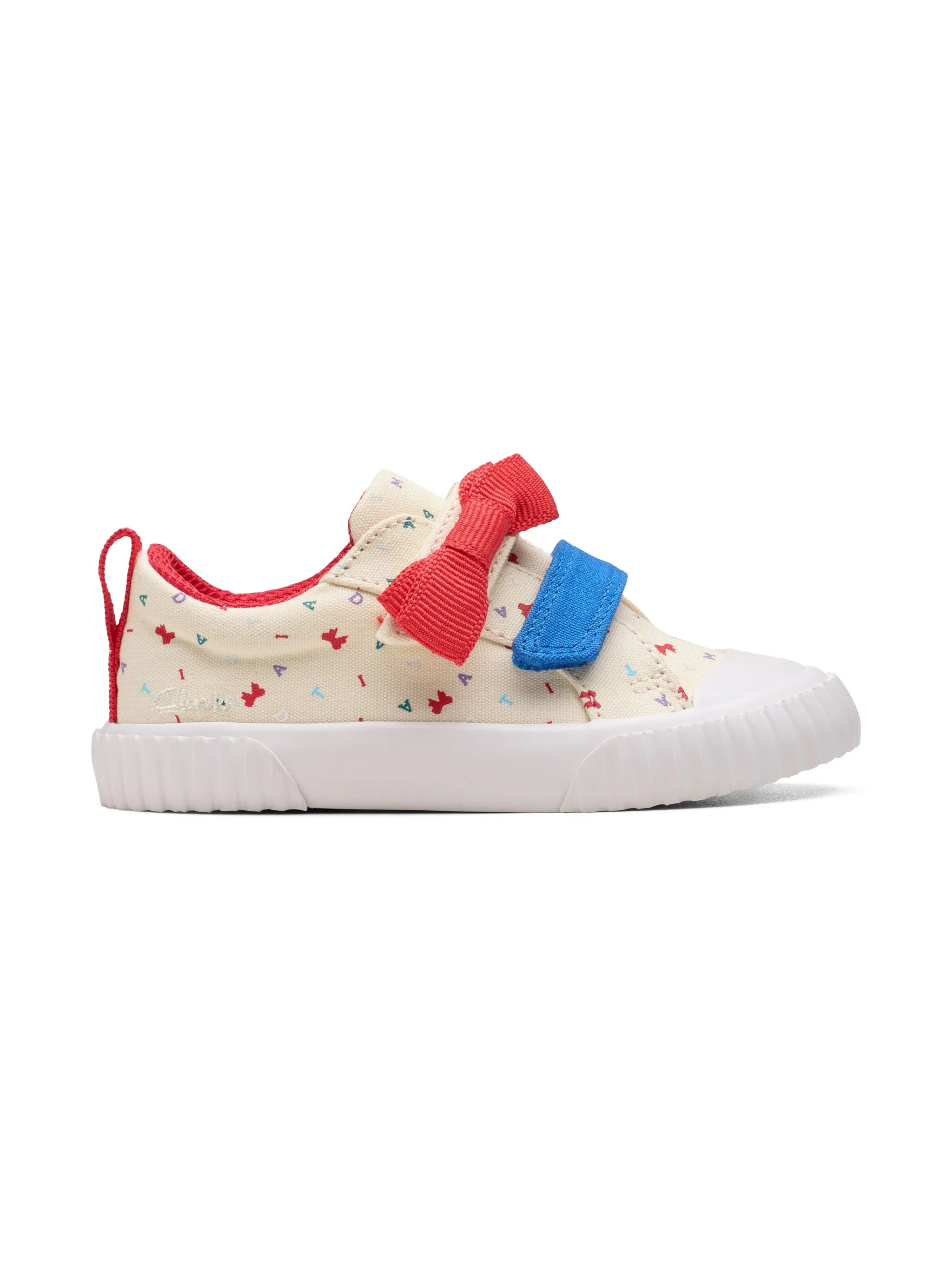 

Кроссовки Roald Dahl Matilda Foxing Bow Clarks Kids, белый