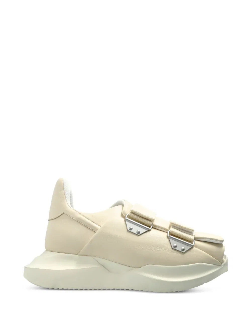 Кроссовки с открытым носком Temple geth Rick Owens, нейтральный