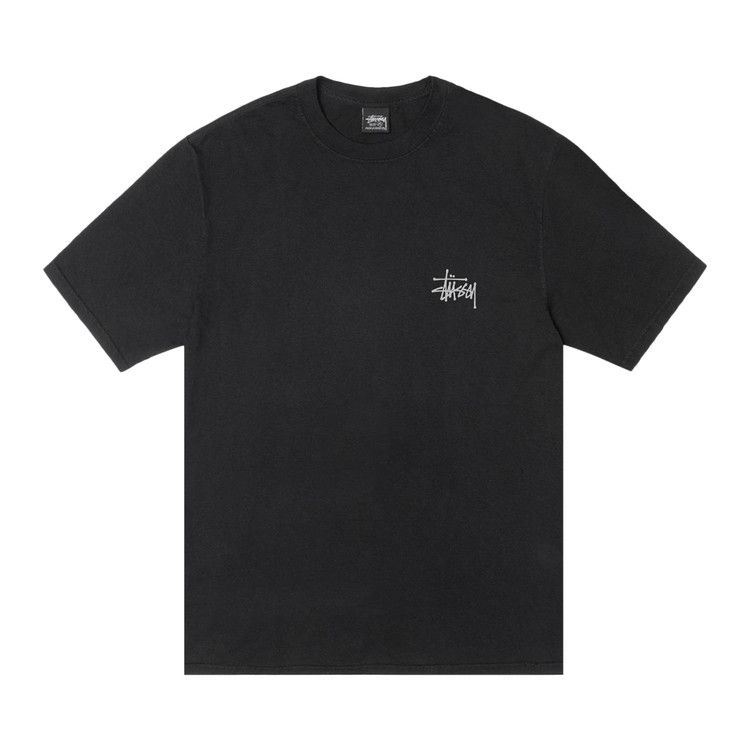 

Футболка Stussy Basic Tee Pigment Dyed, Black/White