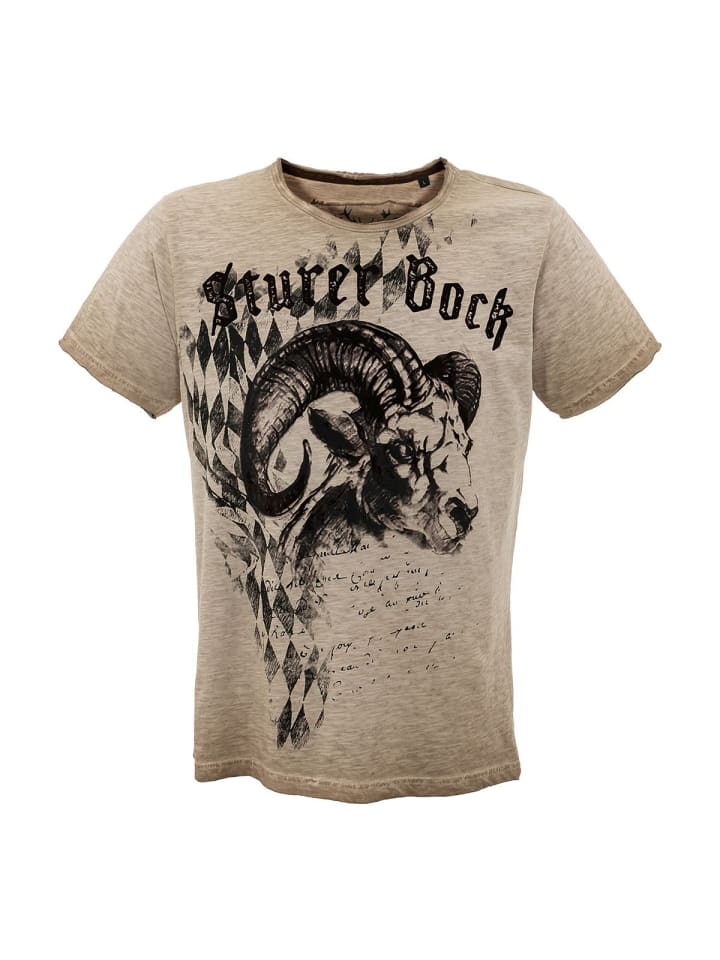 

Футболка GODWIN BAVARIA бежевого цвета Hangowear, Бежевый, Футболка GODWIN BAVARIA бежевого цвета Hangowear