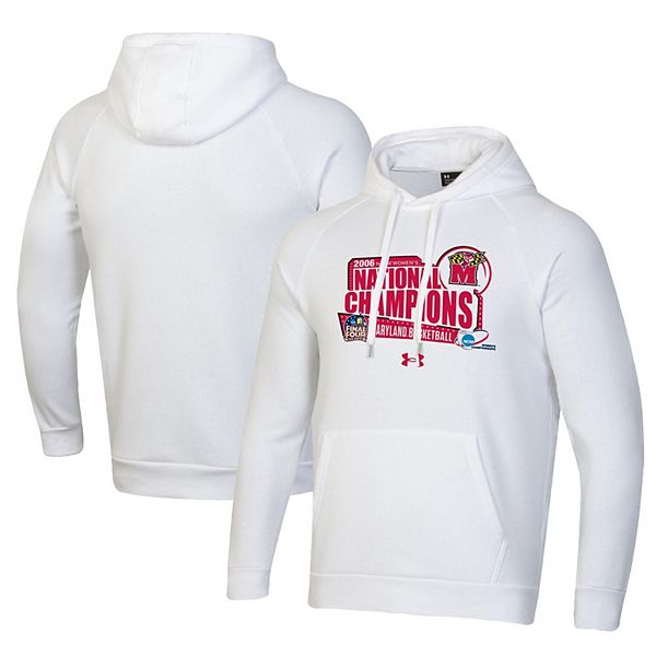 

Мужской белый худи maryland terrapins 2006 ncaa women's basketball national champions rival Under Armour