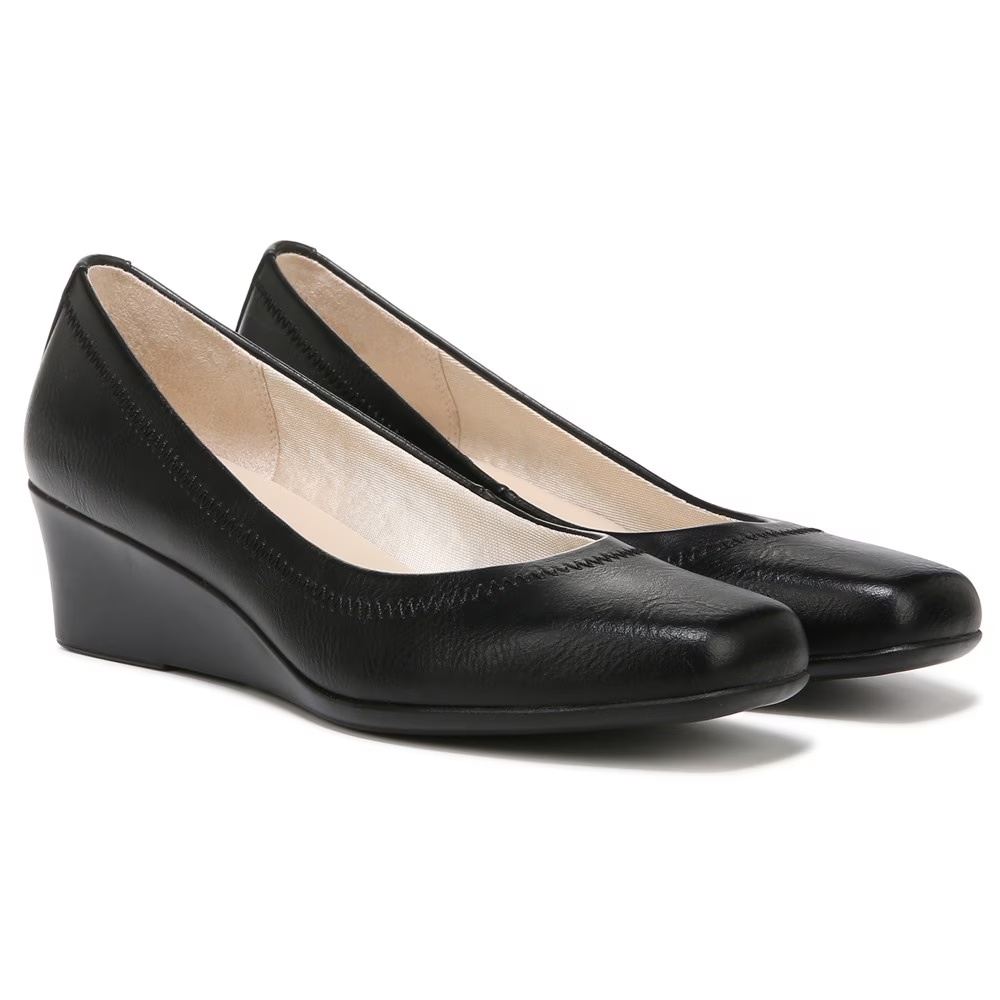 Туфли-лодочки на танкетке Groovy Lifestride, black