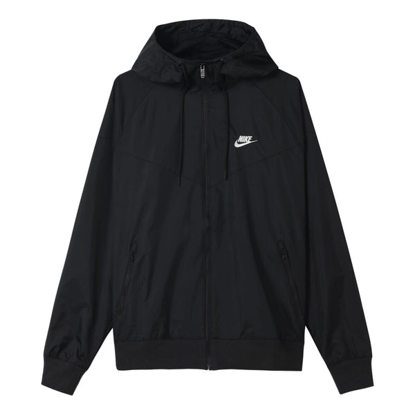 

Куртка Nike Outdoor Sports Zipper Windproof Casual Jacket Black, черный