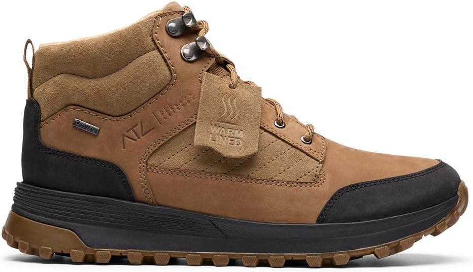 Мужские походные ботинки Clarks Premium ATL Trekhi GTX, Sand — фото 4