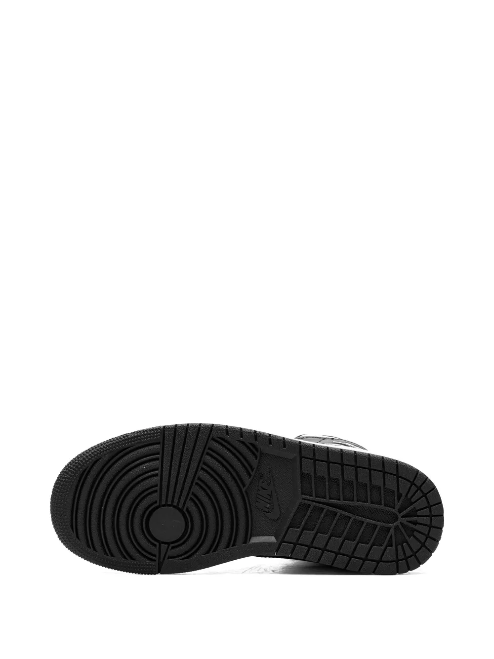 Кроссовки Air Jordan 1 Mid Panda, черный — фото 4