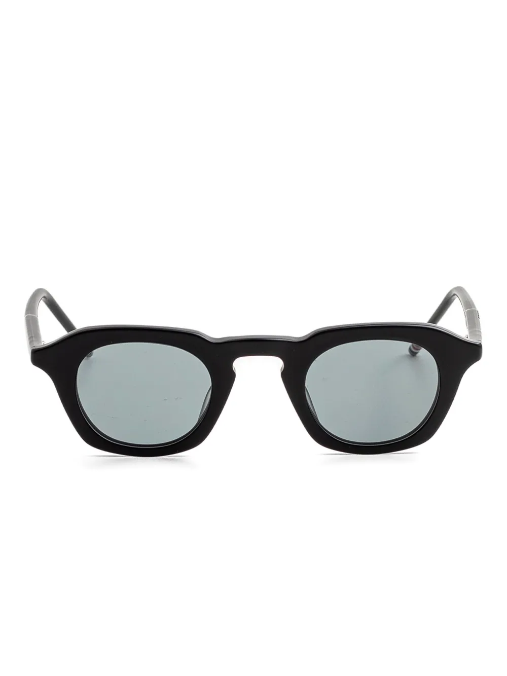 

Солнцезащитные очки в геометричной оправе Thom Browne Eyewear, черный