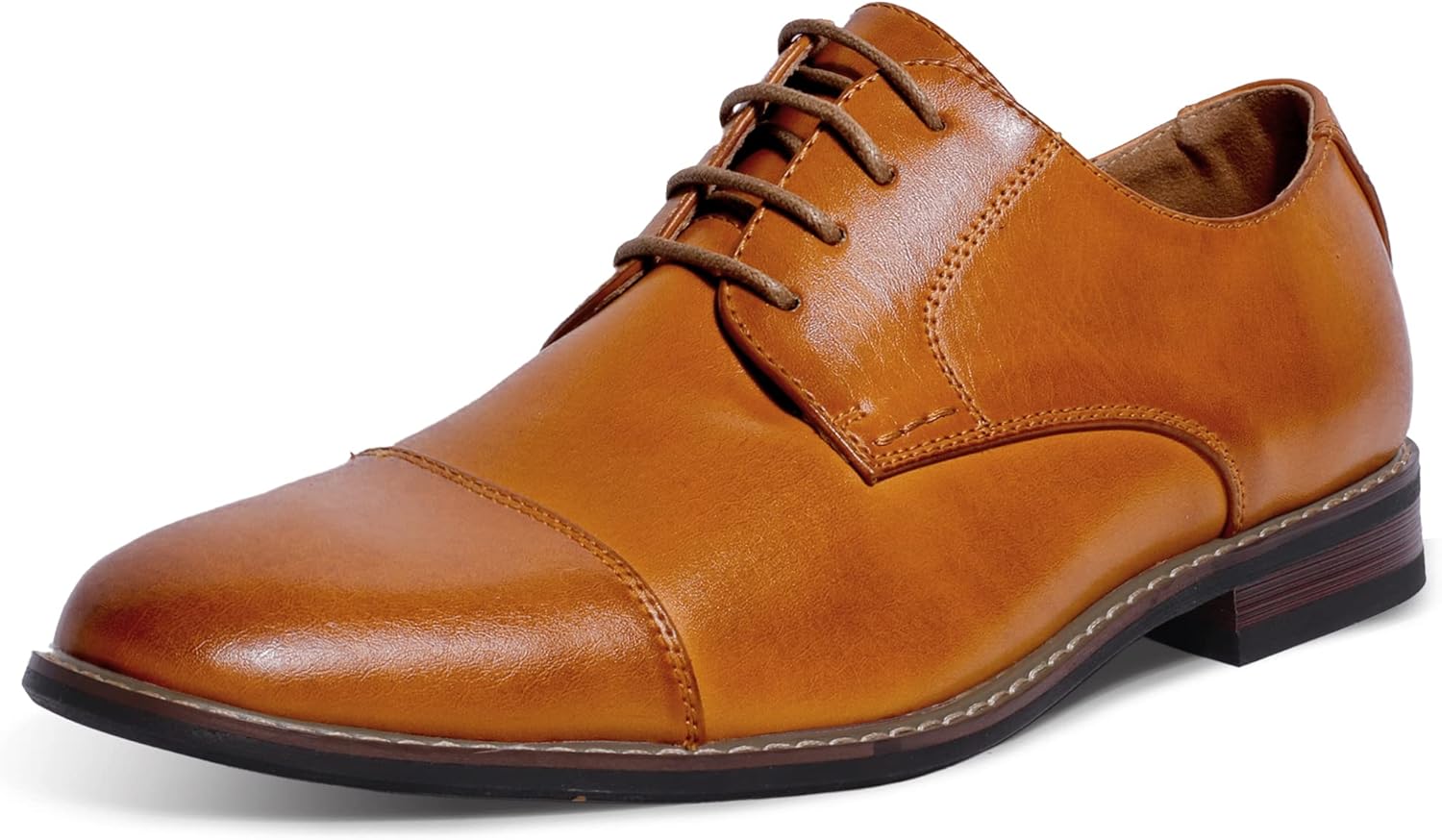 

Мужские замшевые оксфорды Mofri, туфли Вингтип для любого случая, водонепроницаемые, с латексной стелькой, на шнуровке, коричневый