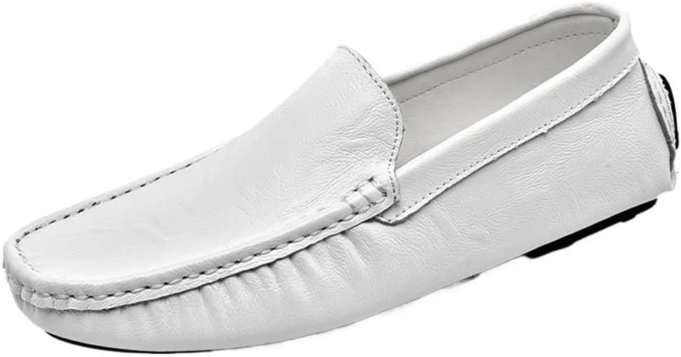 Лоферы мужские повседневные White DHFIRUFSHLO