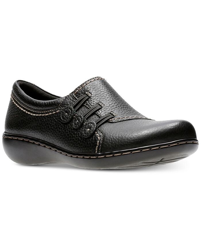 

Коллекция женских туфлей Ashland Effie Flats Clarks, черный