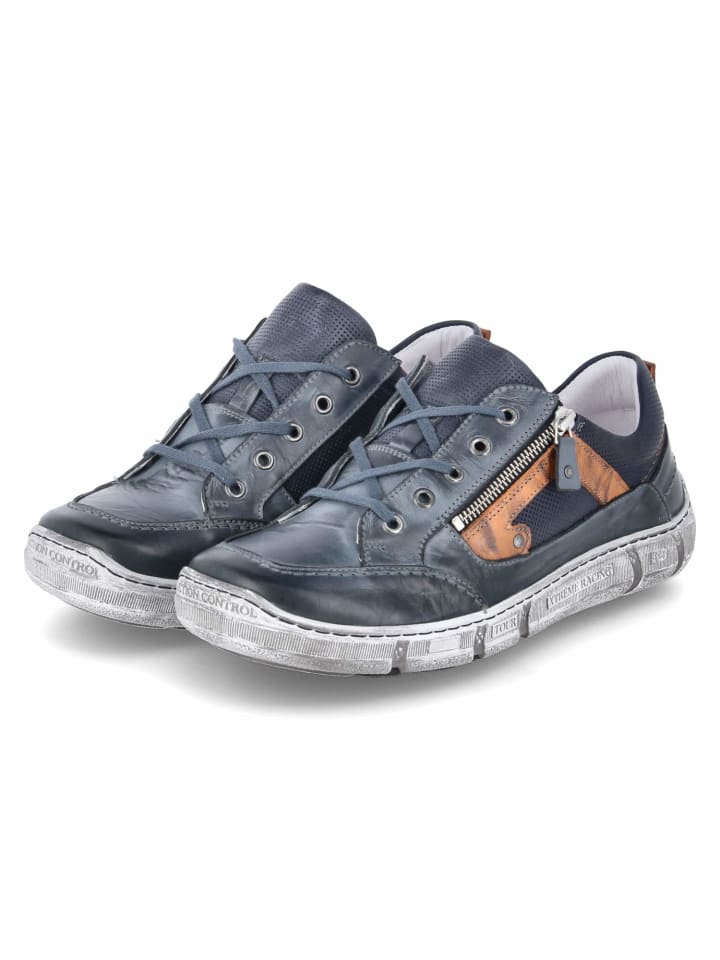 

Krisbut Туфли на шнуровке синего цвета