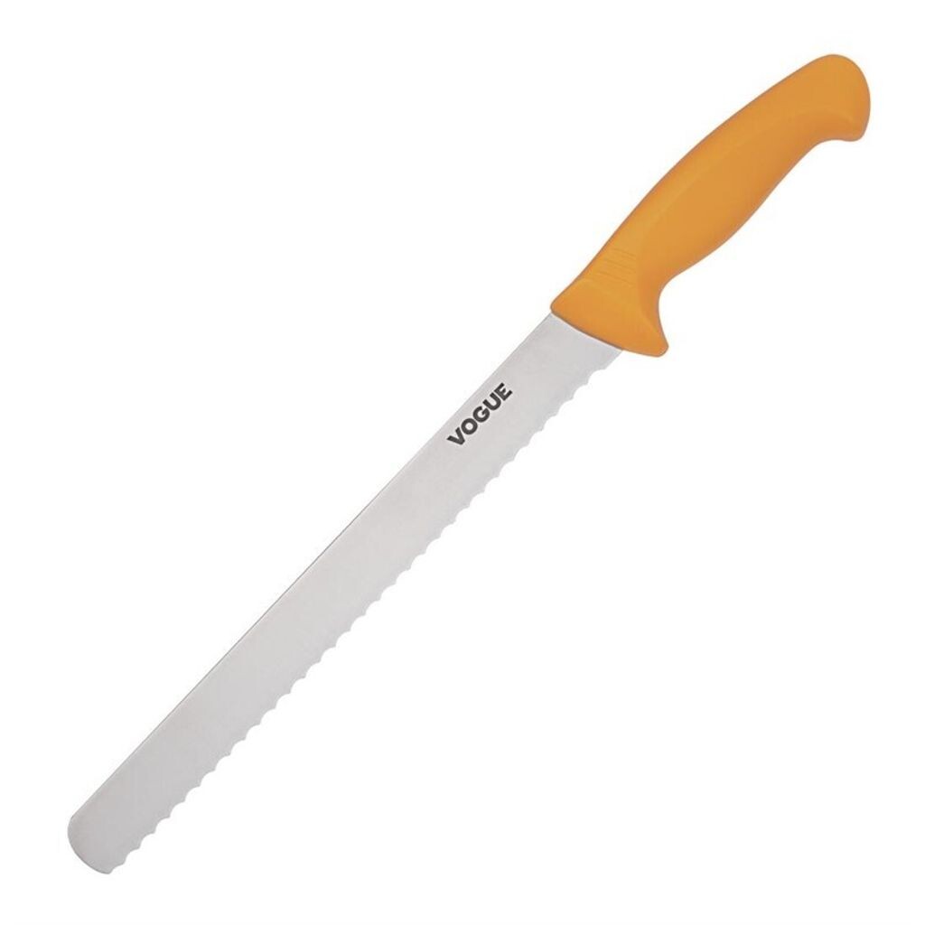 

Нож для мяса Vogue Soft Grip Pro с зубчатым краем 28см