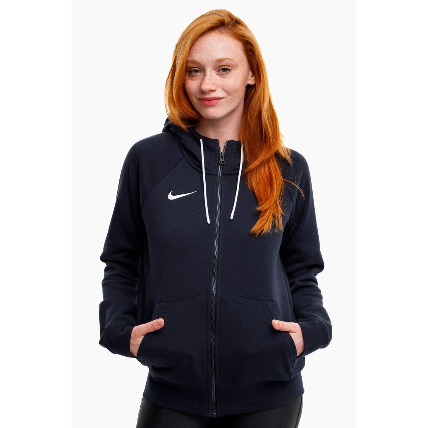 

Женская спортивная толстовка Nike, цвет weiss/dunkelblau/weiss