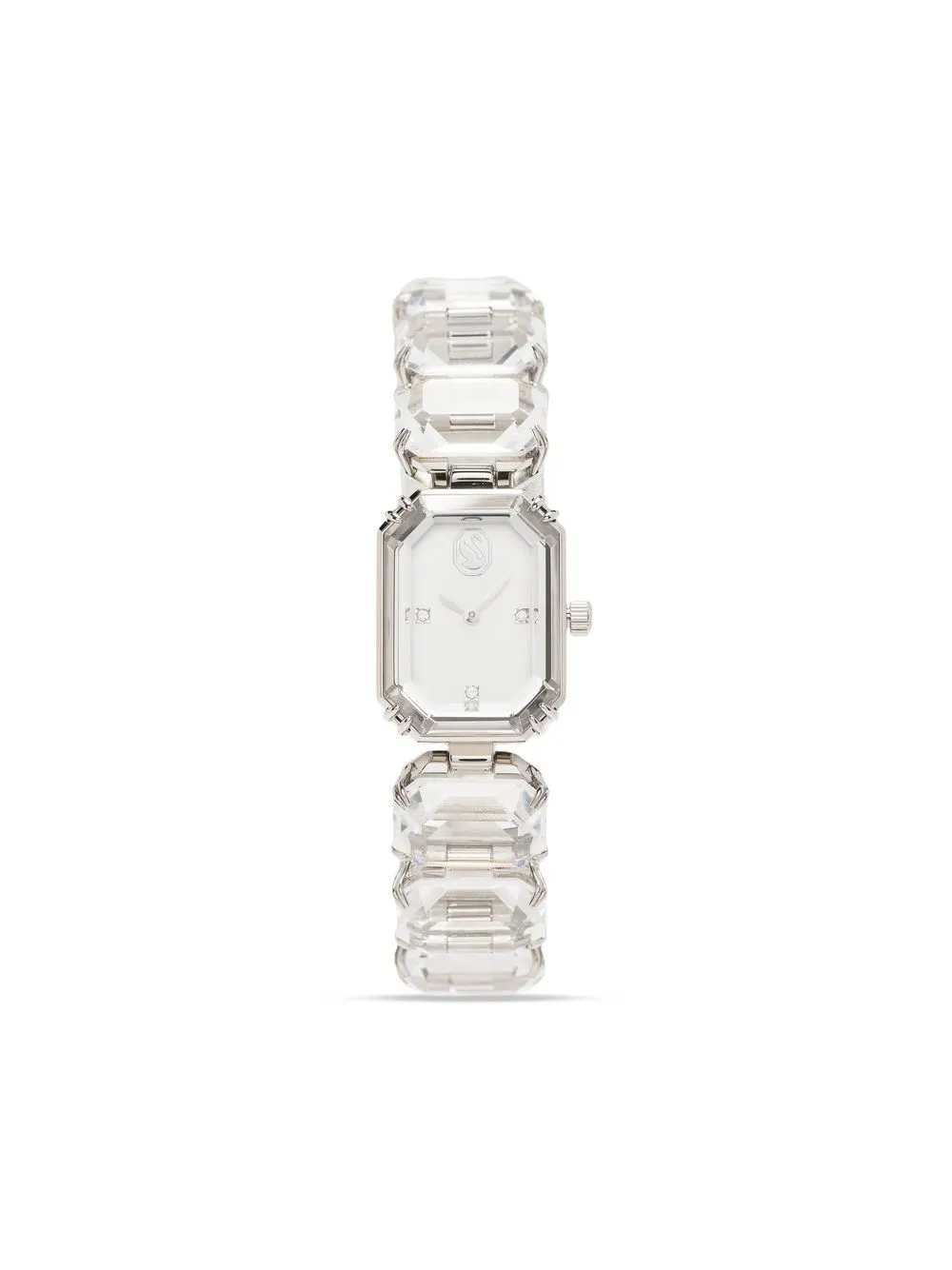 

Наручные часы Octagon Crystal 23 x17 мм Swarovski, белый