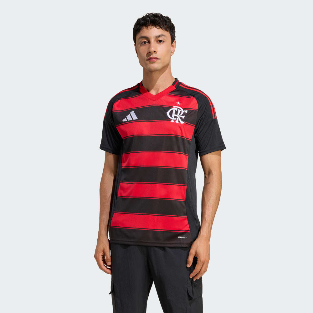 

Джерси Adidas CR Flamengo 25 Home Jersey, черный