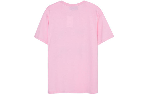 Футболка Gucci SS21 G Printing Cotton Short Sleeve, розовая — фото 2