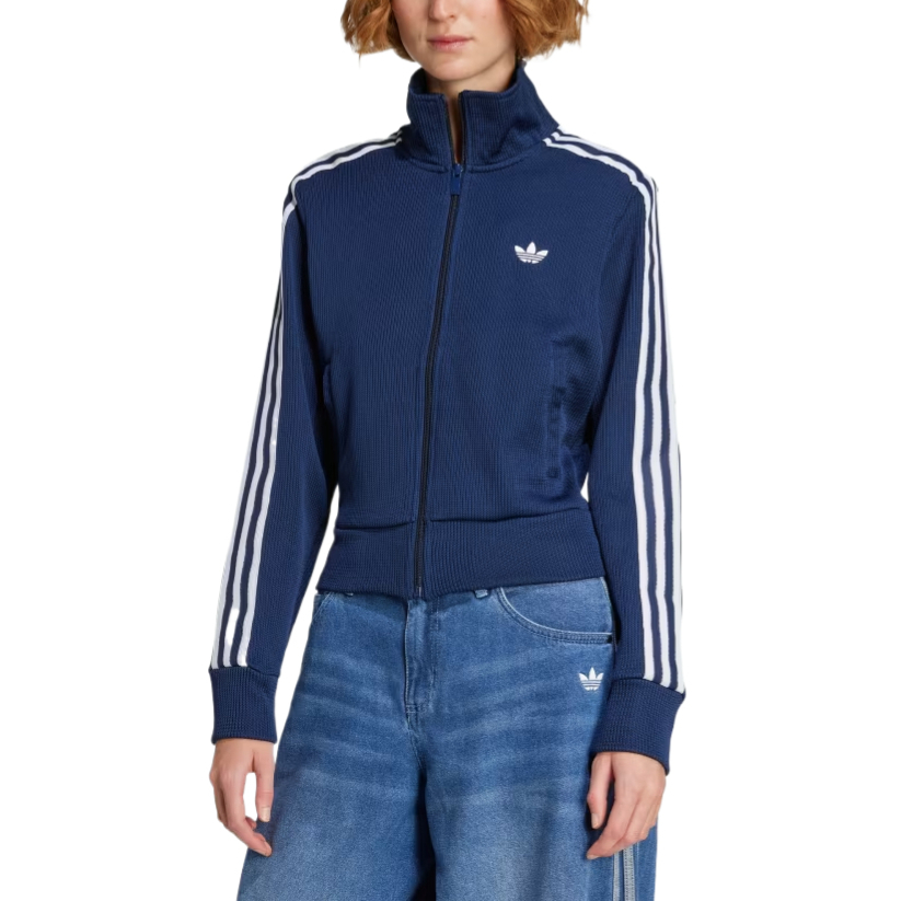 Свитшот Firebird Adicolor на молнии Adidas Originals, marine синий — фото 2