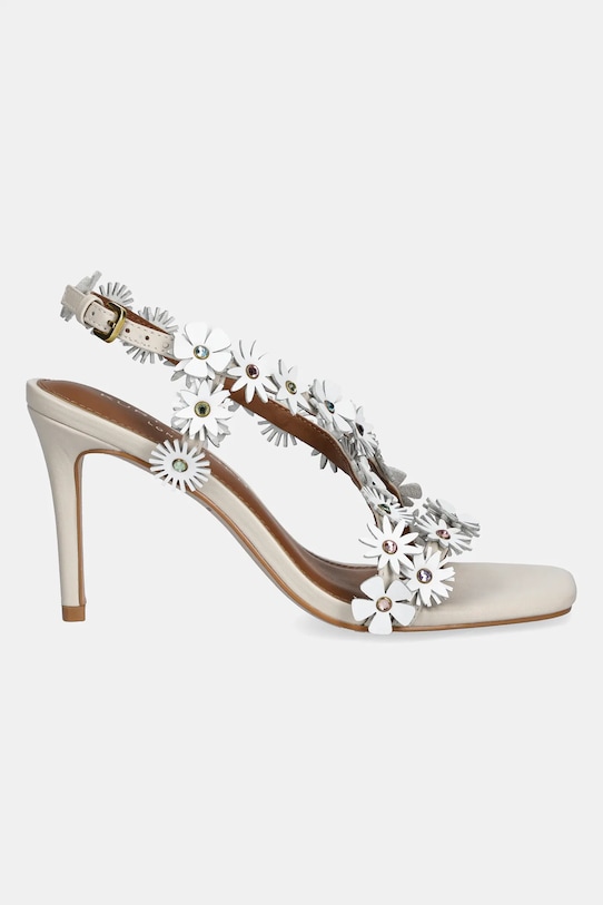 Кожаные сандалии Flower Sandal Kurt Geiger London, белый — фото 2