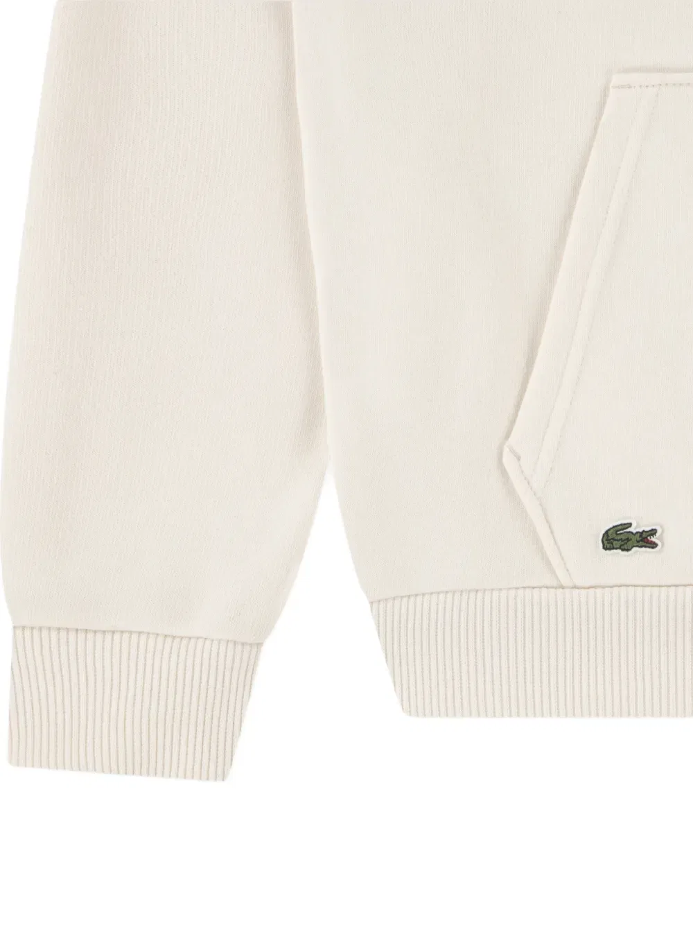 Худи с длинными рукавами и логотипом Lacoste Kids, нейтральный — фото 3