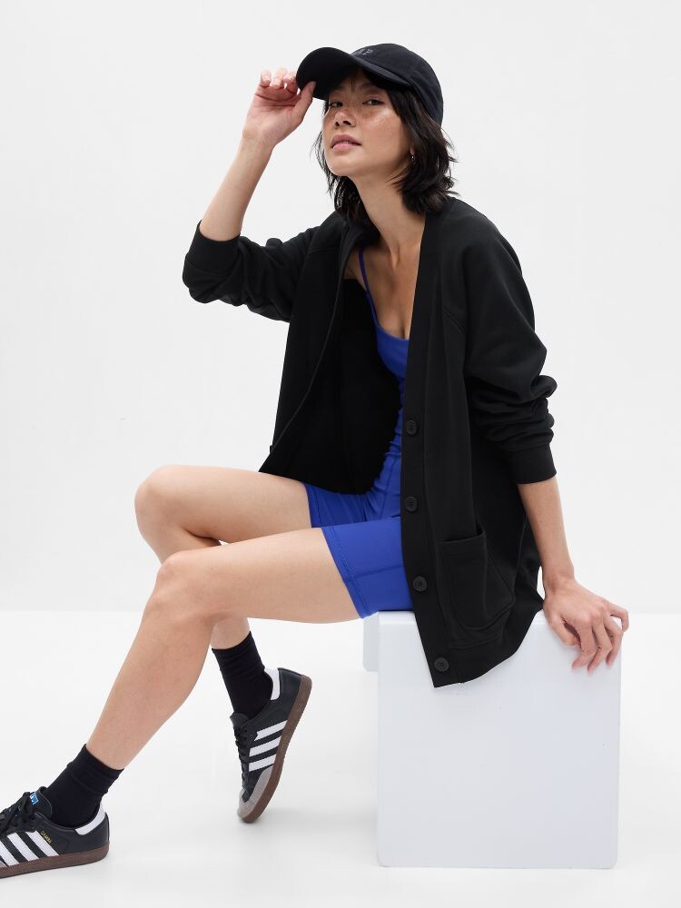

Мягкий кардиган в винтажном стиле Gap, черный