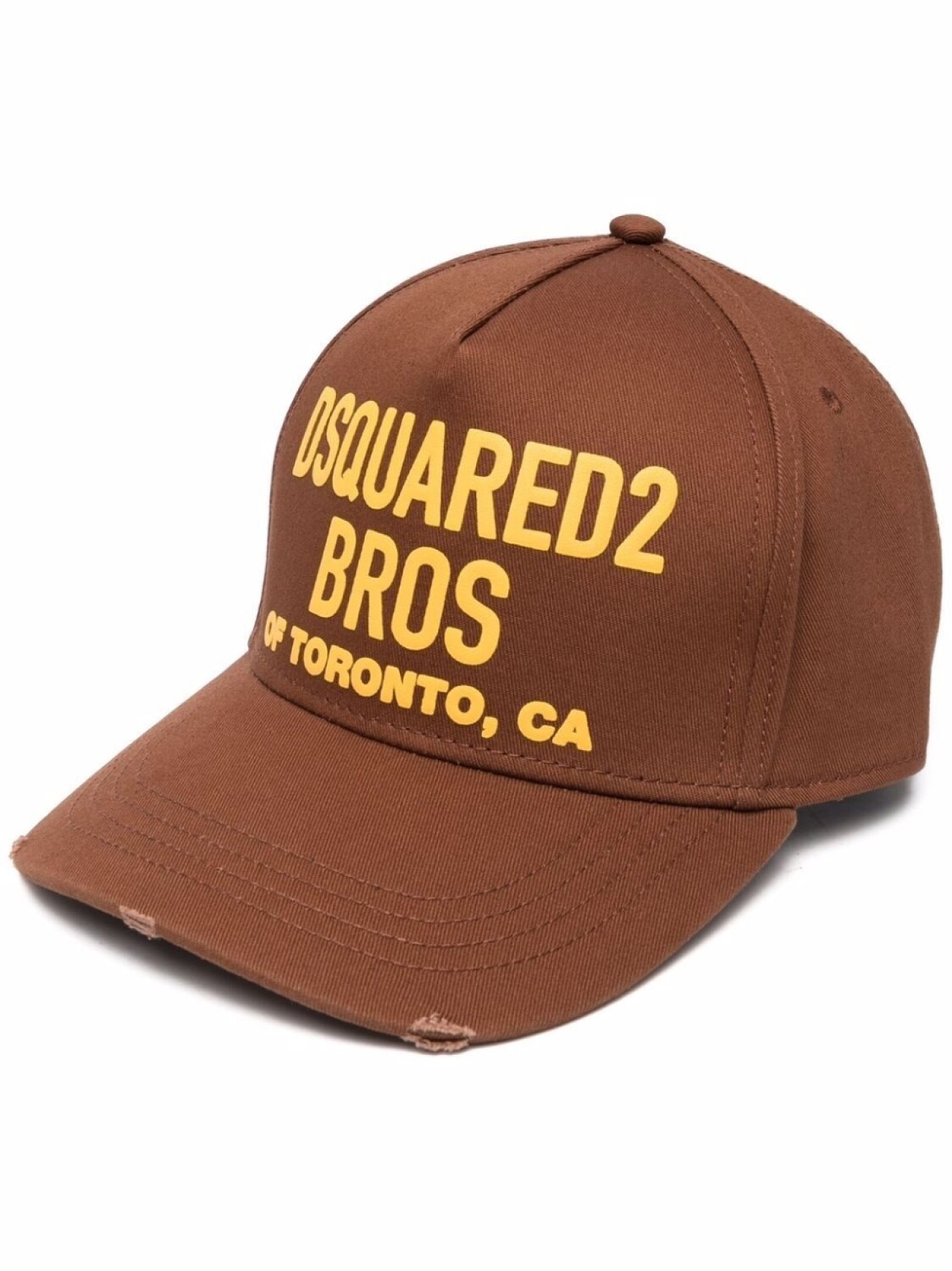 

DSQUARED2 бейсболка с логотипом, коричневый