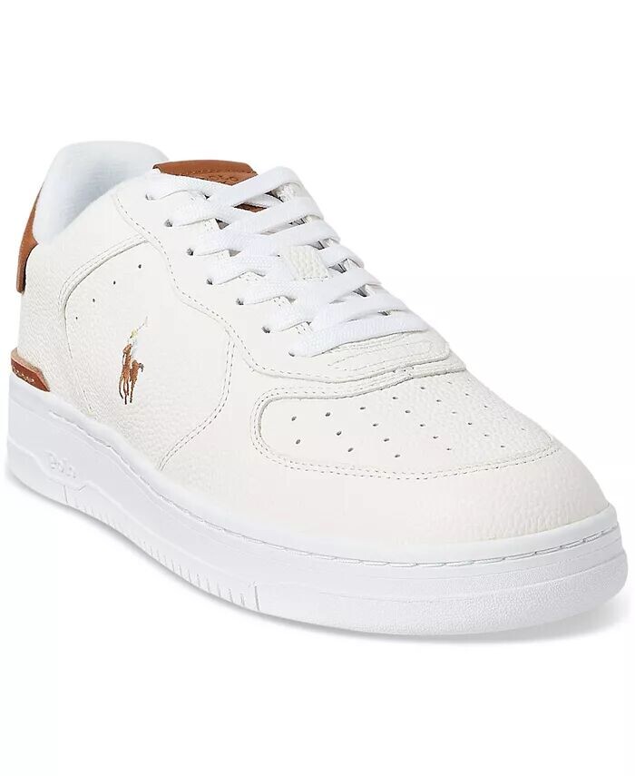 

Мужские кроссовки Masters Court на шнуровке Polo Ralph Lauren, белый