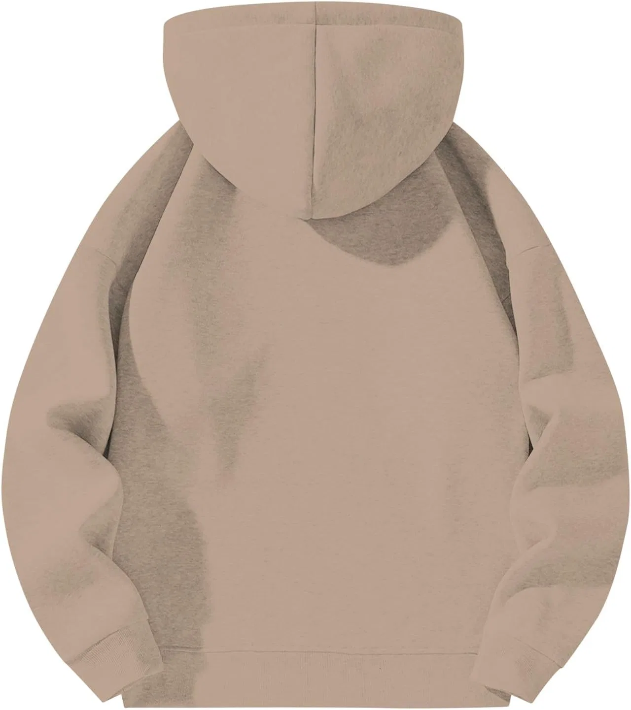 Толстовка на молнии мужская, хлопок, бренд Generic, цвет Khaki — фото 2