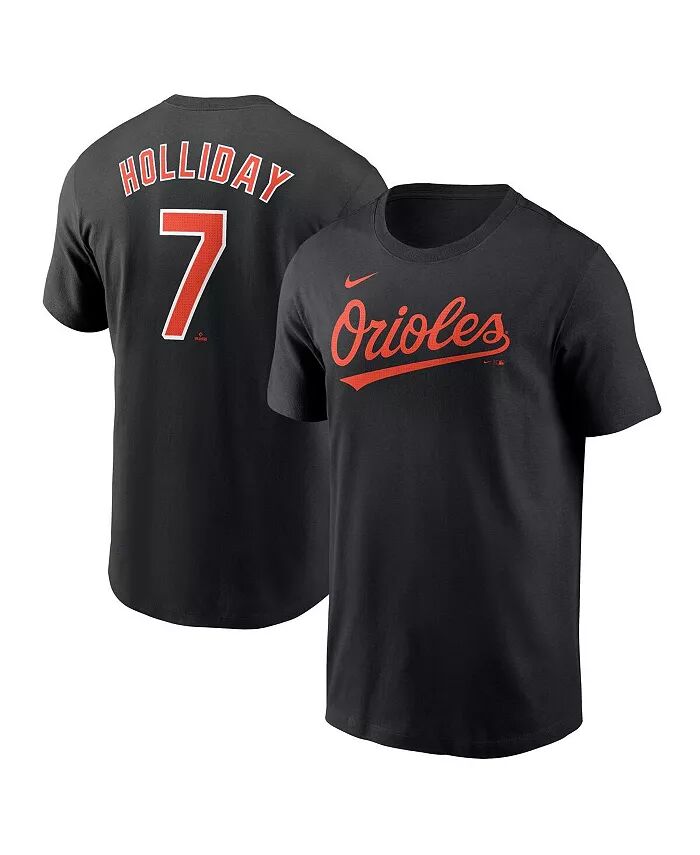 

Футболка с черным именем и номером команды Big Boys and Girls Jackson Holliday Baltimore Orioles Fuse Nike