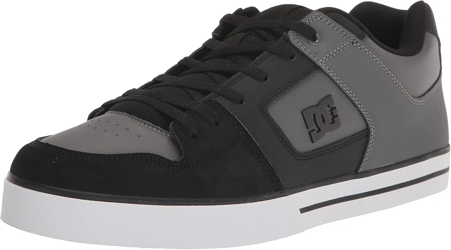 

Мужские скейтбордические кеды DC Pureskateshoe DC Shoes, черный/серый