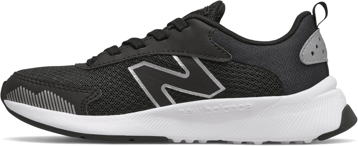 Кроссовки для детей New Balance DynaSoft 545 V1 на шнуровке, белый/черный — фото 3