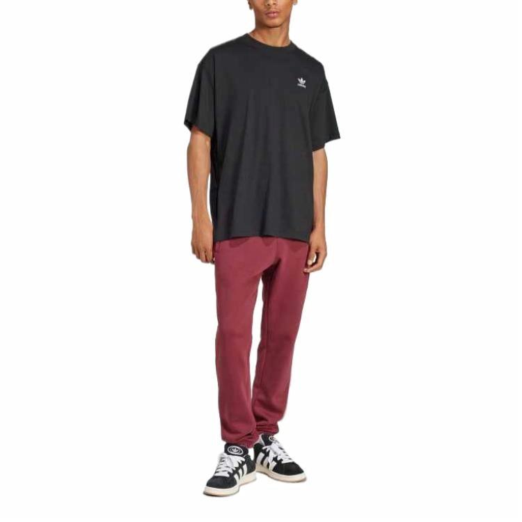 Adidas Camiseta Trifolio Essentials Oversized 'Black White' — фото 4