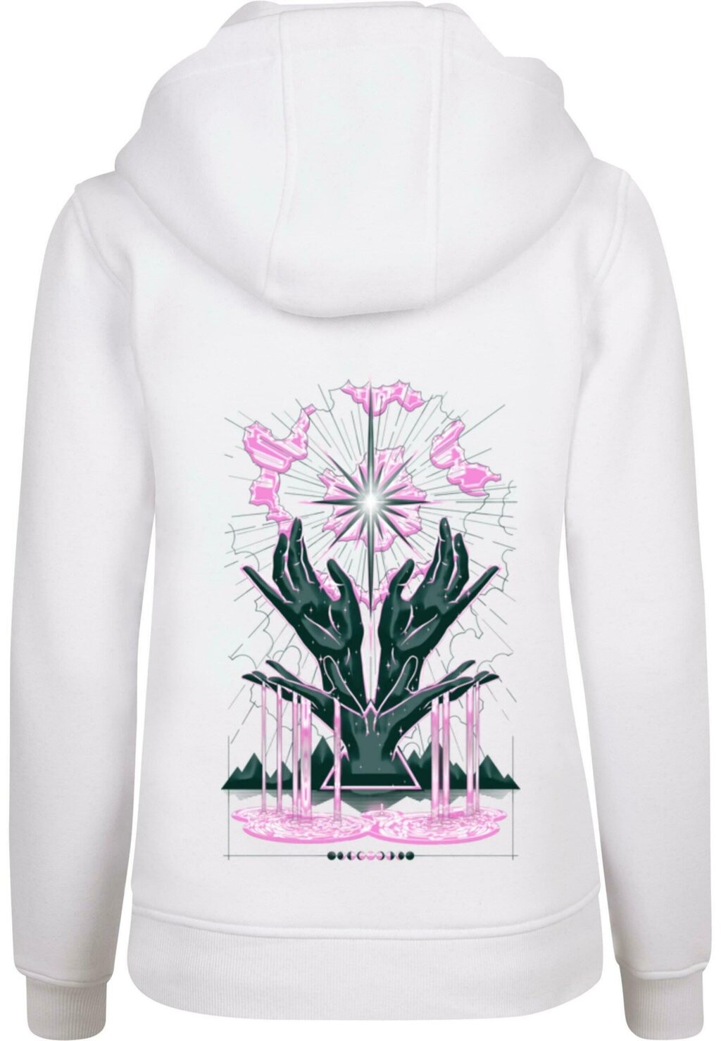 

Толстовка с капюшоном SHINE BRIGHT HOODY Mister Tee, белый