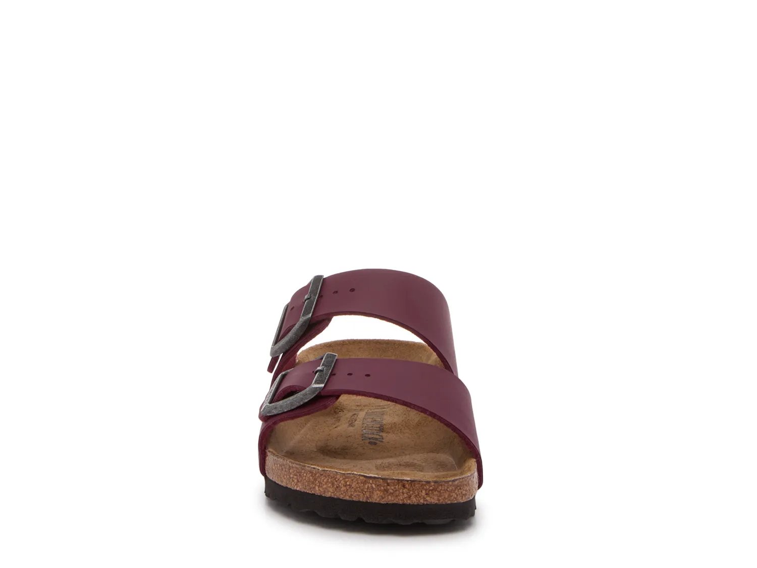 Сандалии Birkenstock Arizona Slide Sandal - Women's, бургундия — фото 2