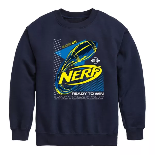 

Футболка из флиса Unstoppable для мальчиков 8-20 лет Nerf, синий