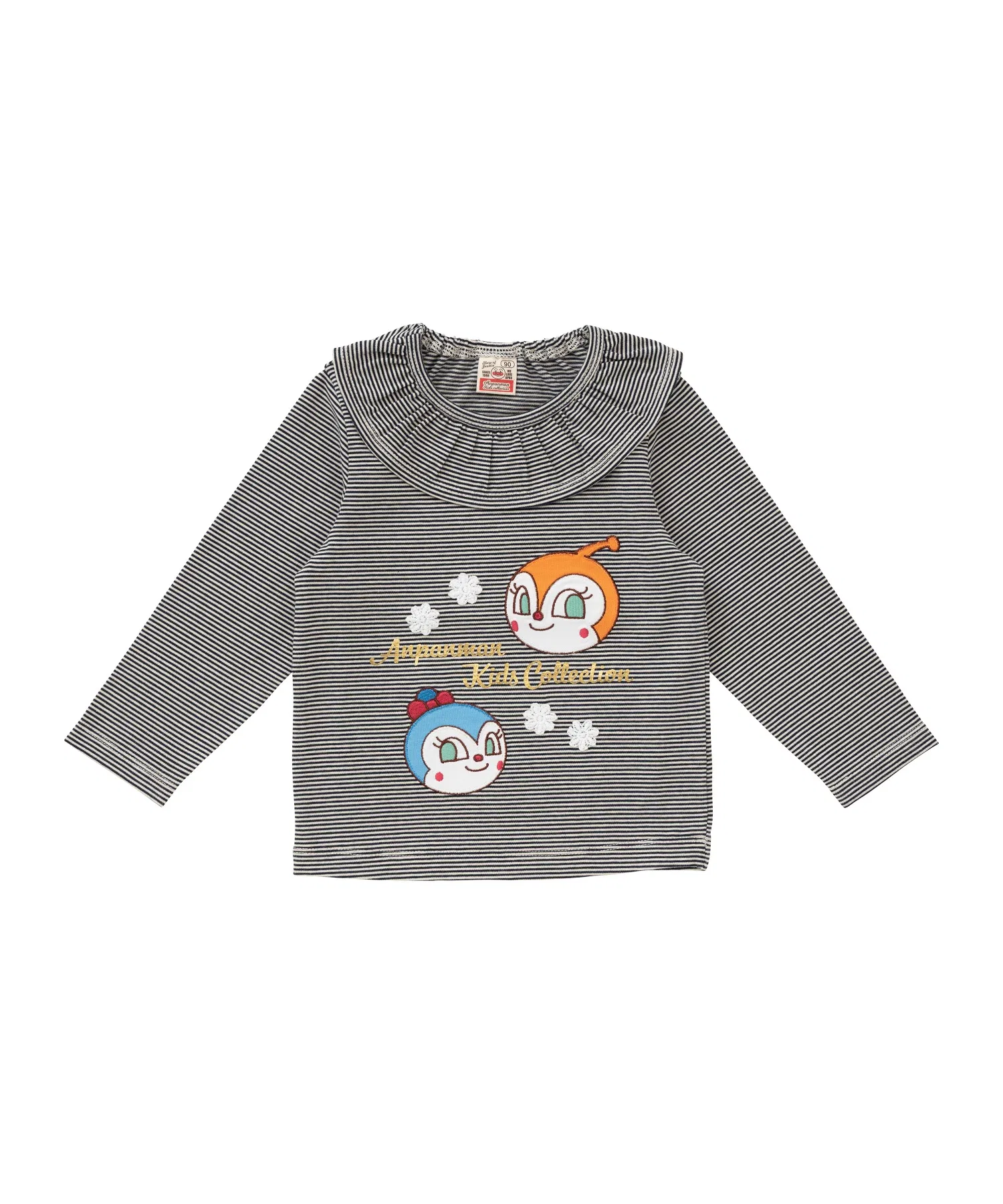 Детская футболка ANPANMAN KIDS COLLECTION с оборками и аппликацией — фото 3