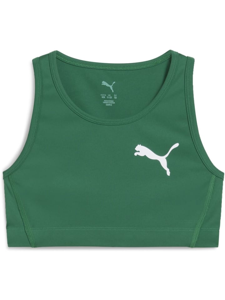 

Спортивная футболка "GY CROSS THE LINE CROP 3.0" зеленого цвета Puma