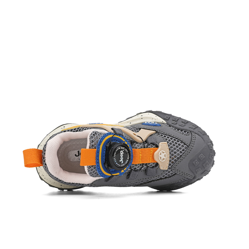 Jeep Кроссовки low top Running Shoes серо-оранжевые Kids' — фото 3
