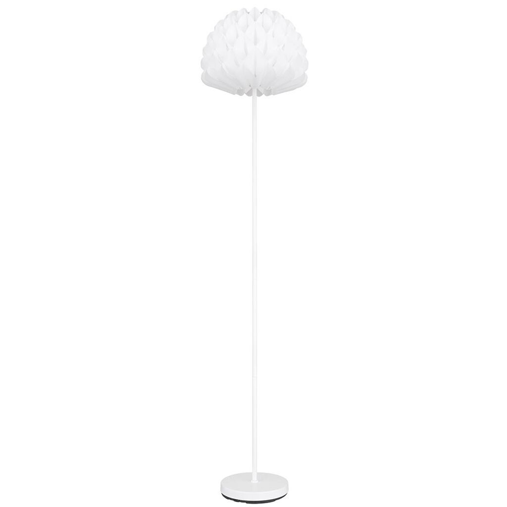 

Торшер, ножной переключатель, металл, белый, H 160см Globo Lighting