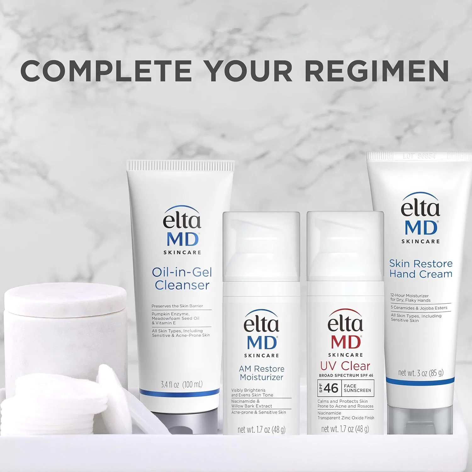 Крем для рук EltaMD So Silky Hand Creme с керамидами и витамином E, 3 унции — фото 4