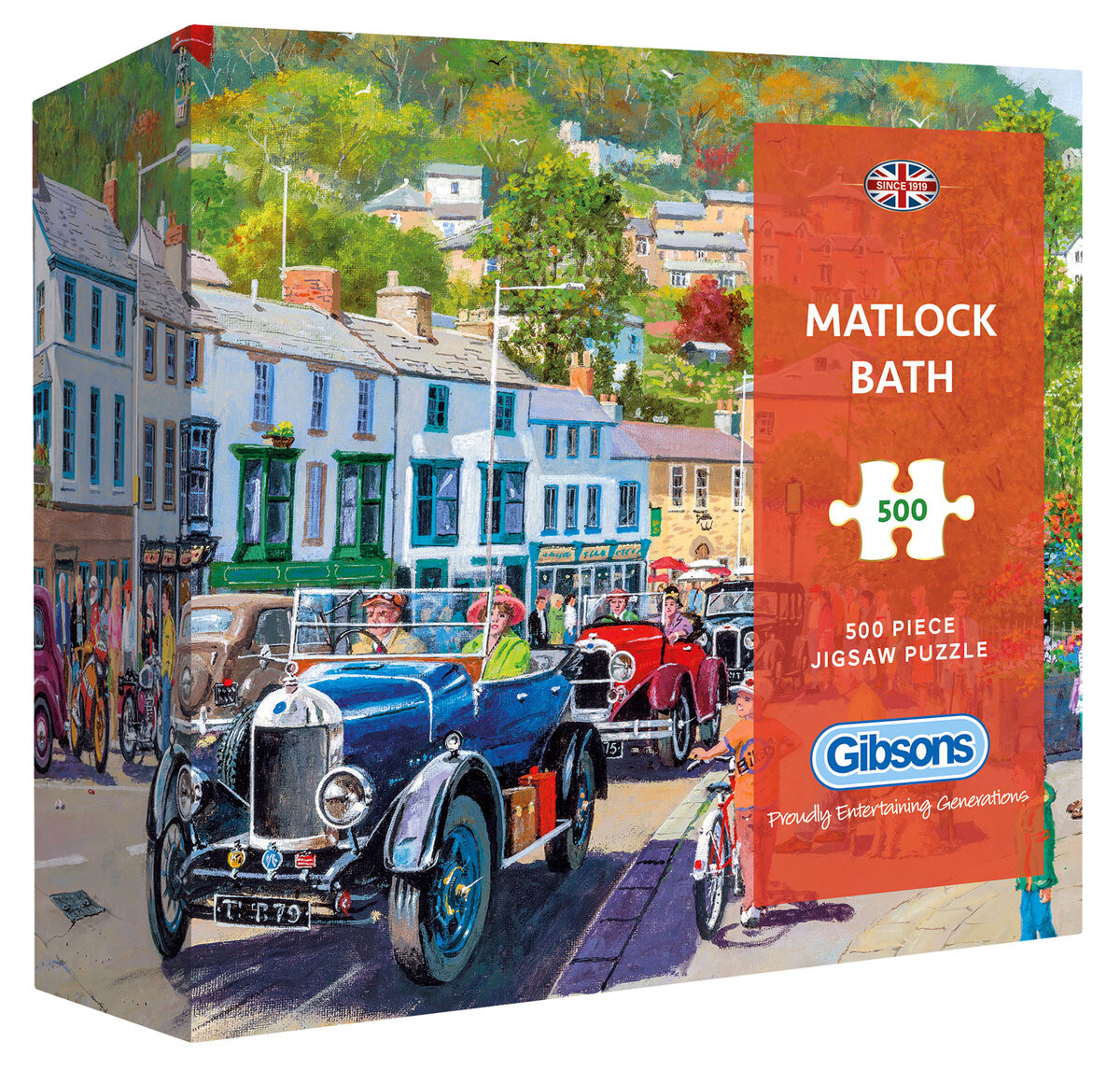 

Гибсоны, пазл, Matlock Bath/Дербишир/Англия, 500 шт. Gibsons