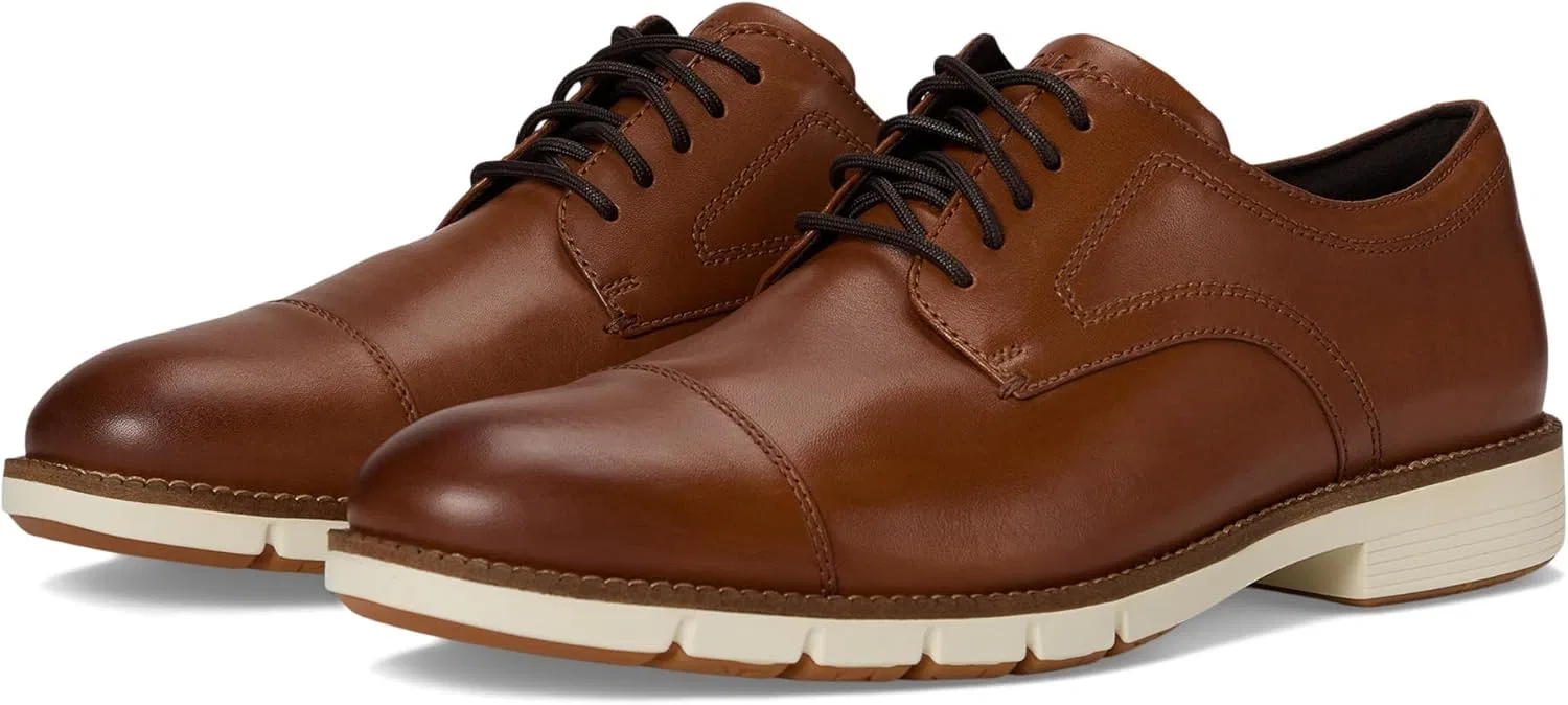 Мужские оксфорды Cole Haan Flexgrand360 с мыском, British Tan Ivry