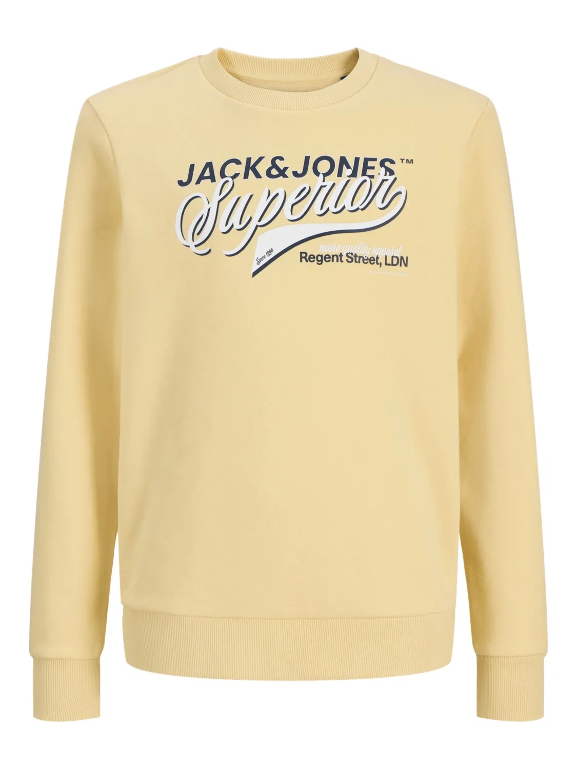 Свитшот с логотипом JACK & JONES Junior, sunlight