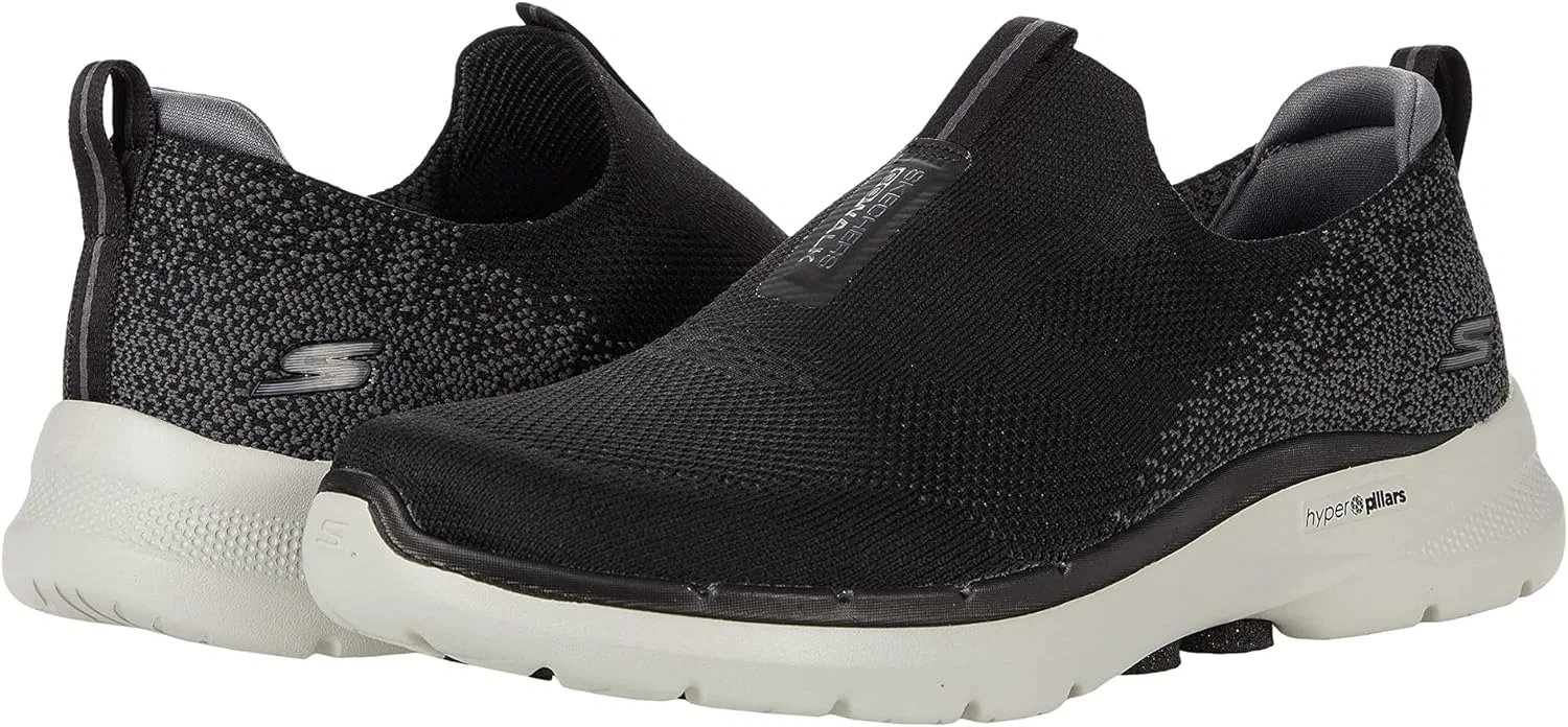 Мужские кроссовки Skechers GOWalk 6, Black — фото 3